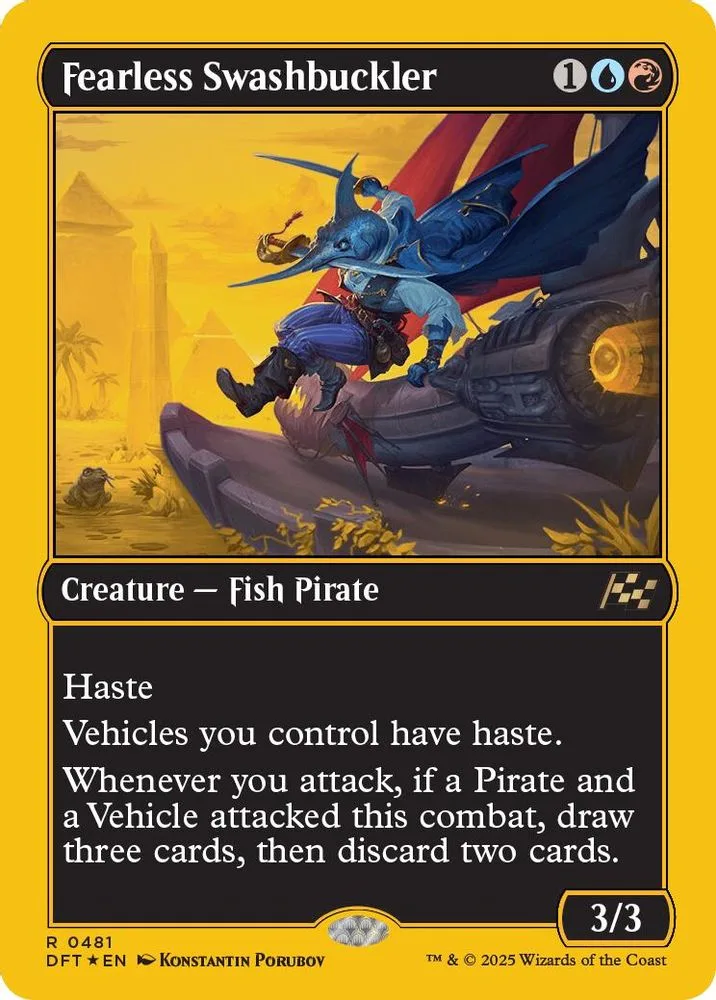Fearless Swashbuckler (First-Place Foil)