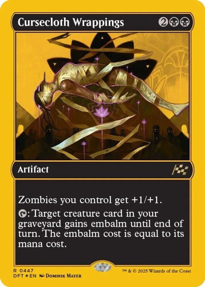 Cursecloth Wrappings (First-Place Foil)