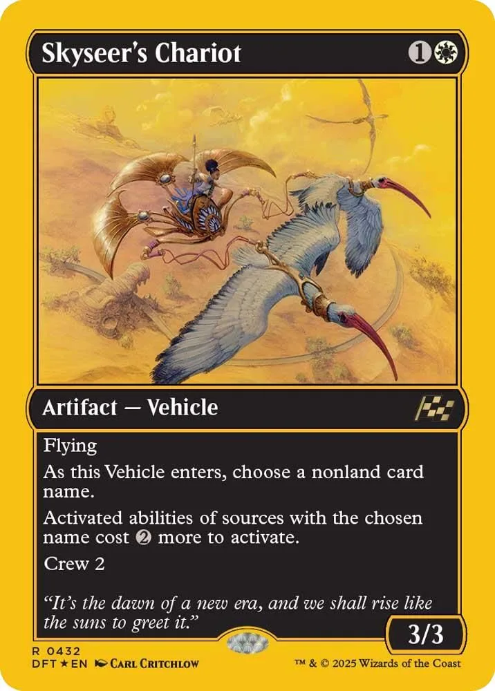 Skyseer's Chariot (First-Place Foil)