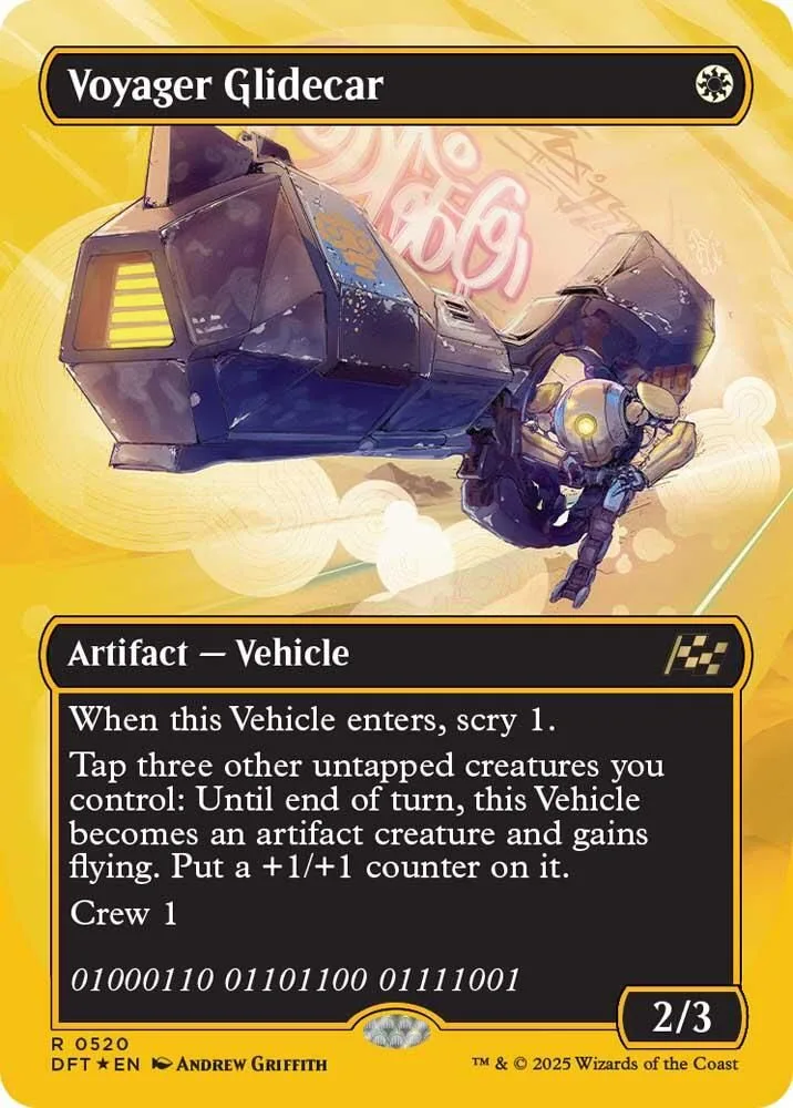 Voyager Glidecar (Borderless) (First-Place Foil)