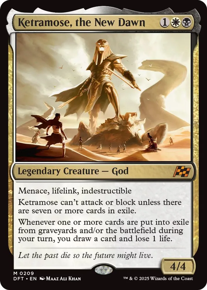 Ketramose, the New Dawn