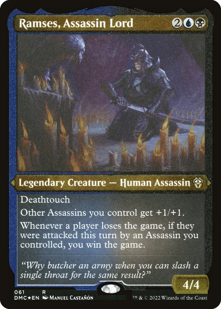 Ramses, Assassin Lord