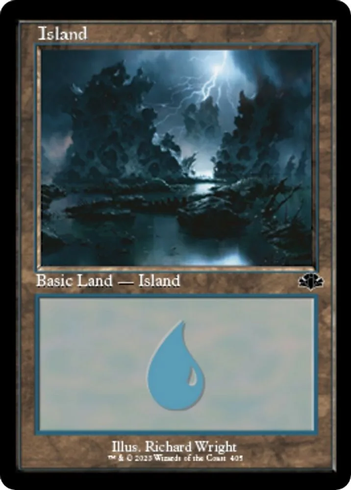 Island (Retro Frame)