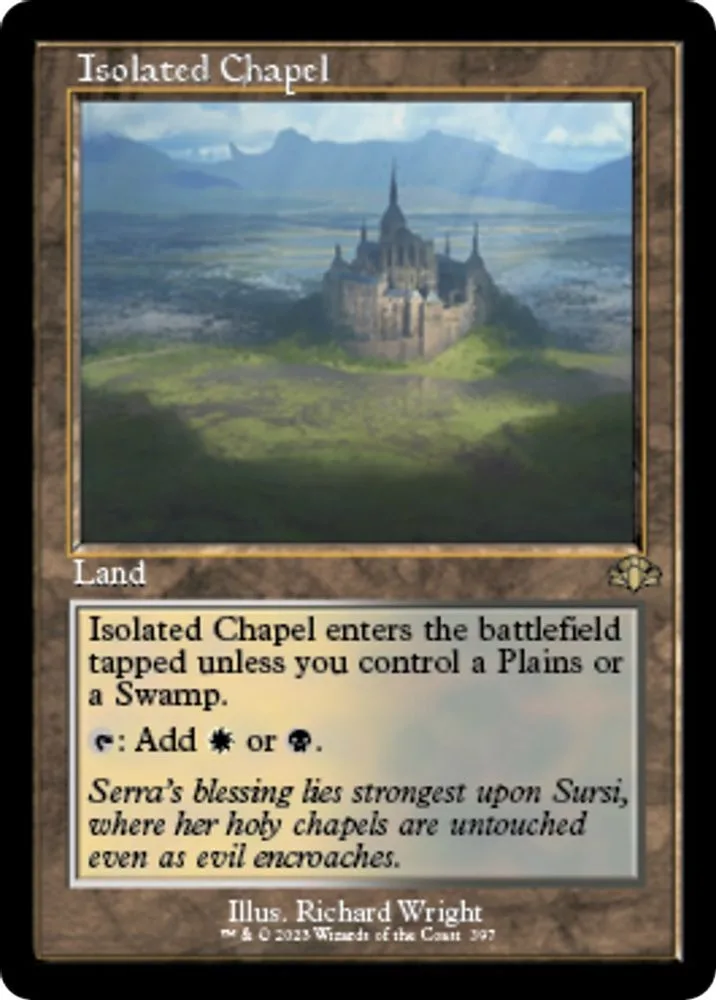 Isolated Chapel (Retro Frame)