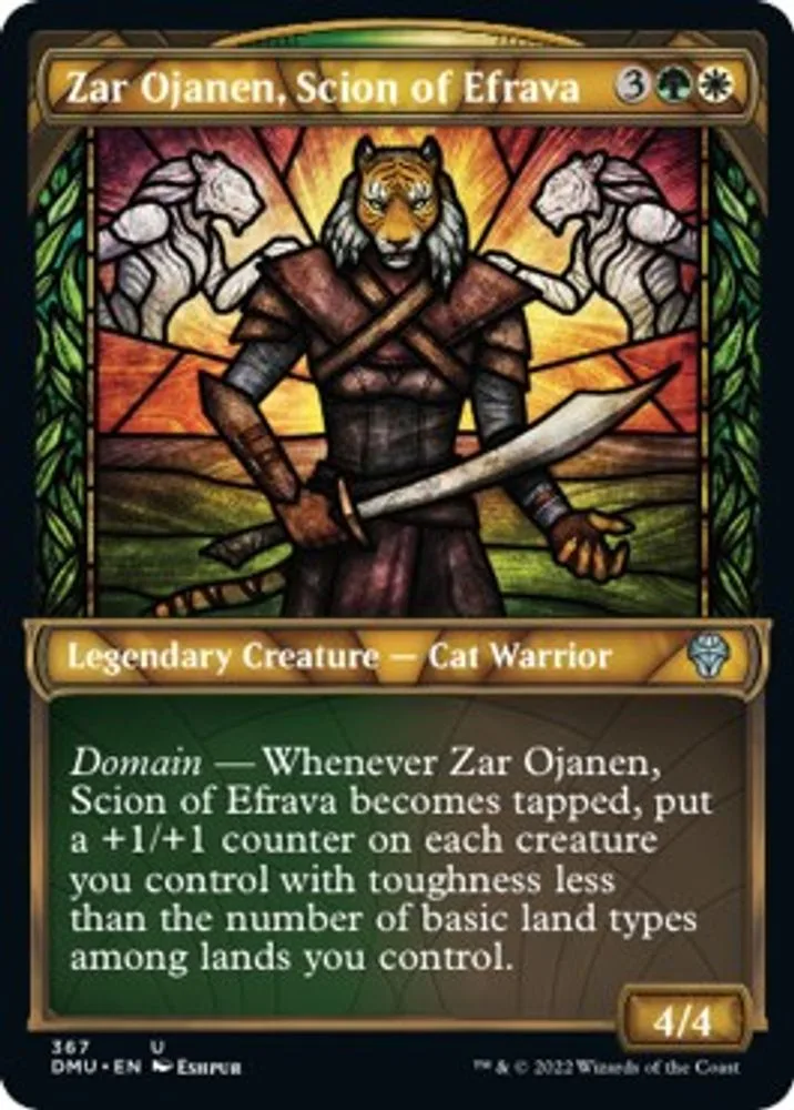 Zar Ojanen, Scion of Efrava (Textured Foil)