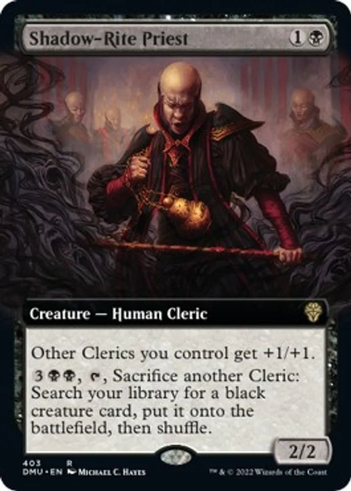 Shadow-Rite Priest (Extended Art)