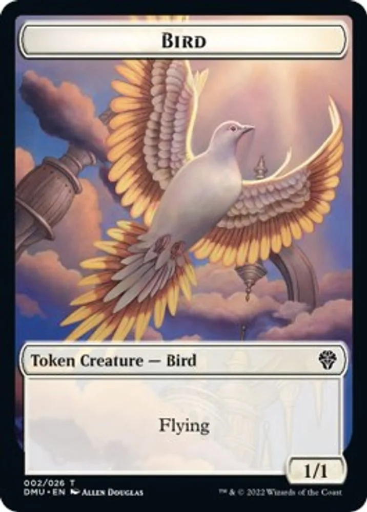 Bird (002) // Dragon Double-Sided Token
