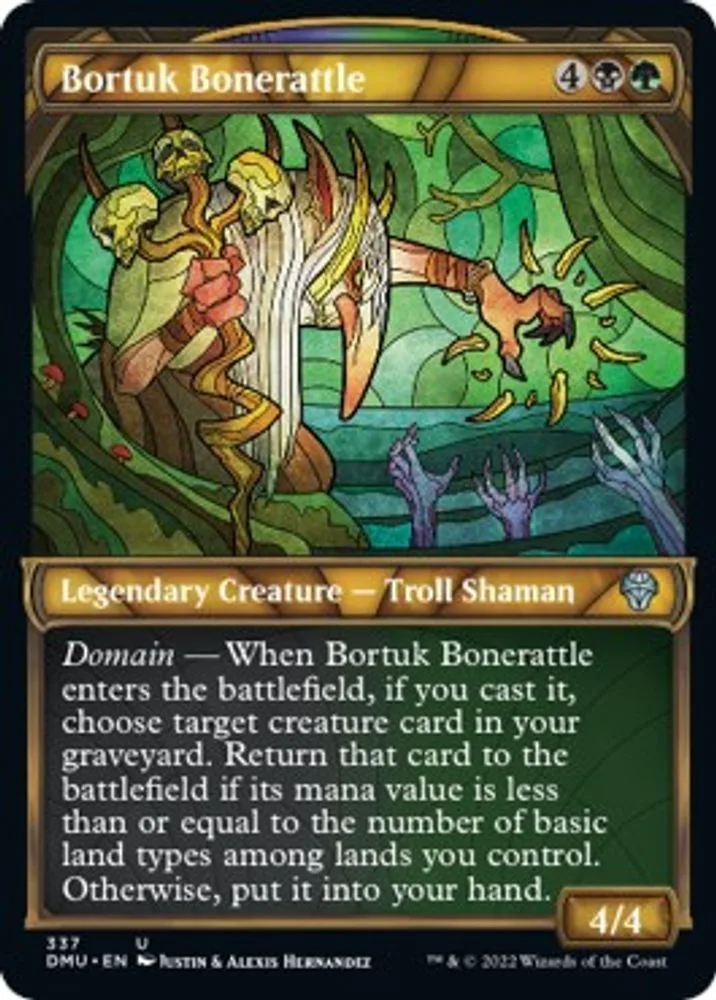 Bortuk Bonerattle (Textured Foil)