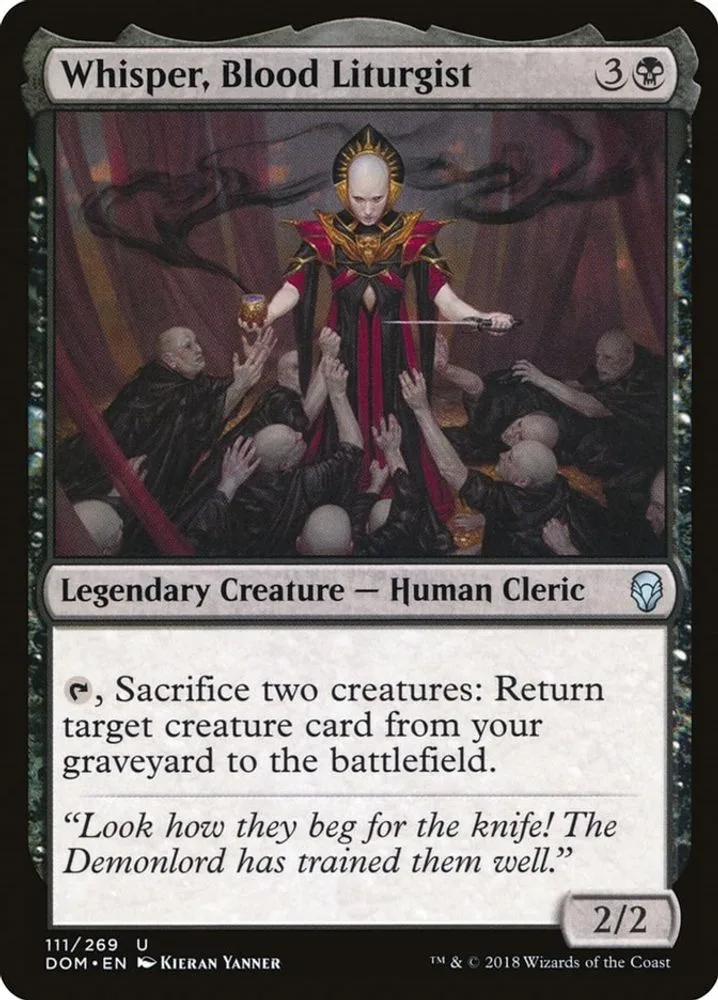 Whisper, Blood Liturgist