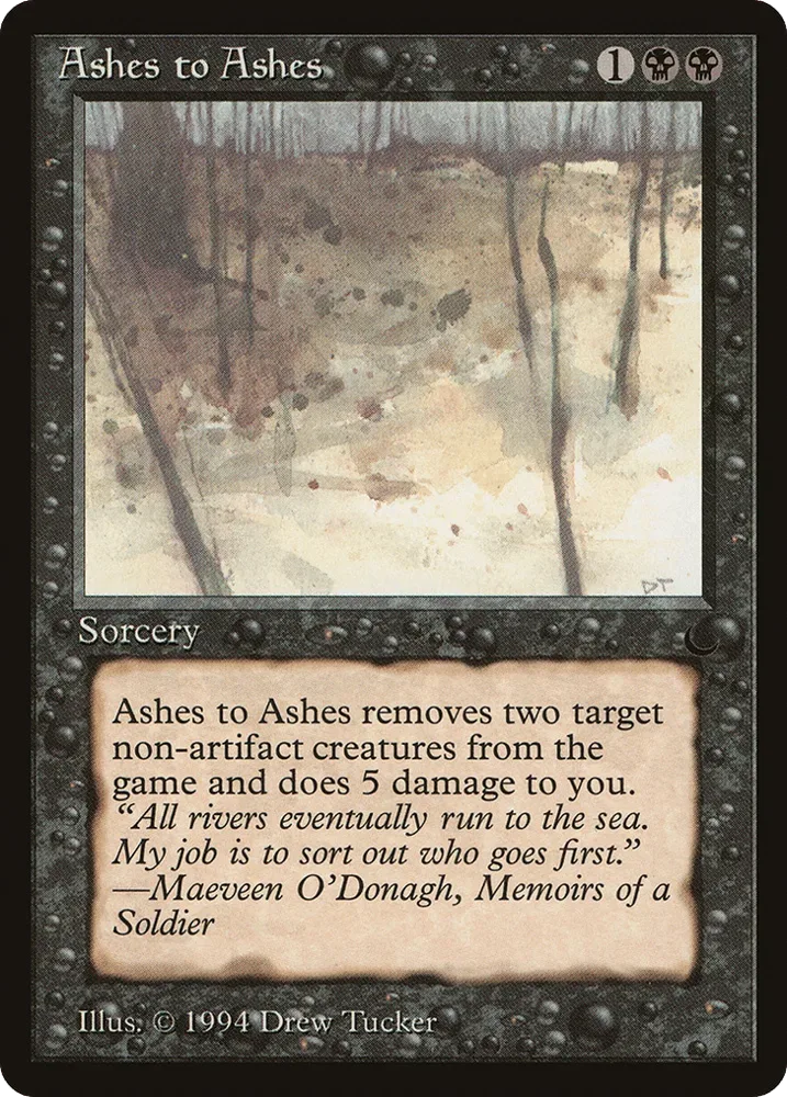 Ashes to Ashes
