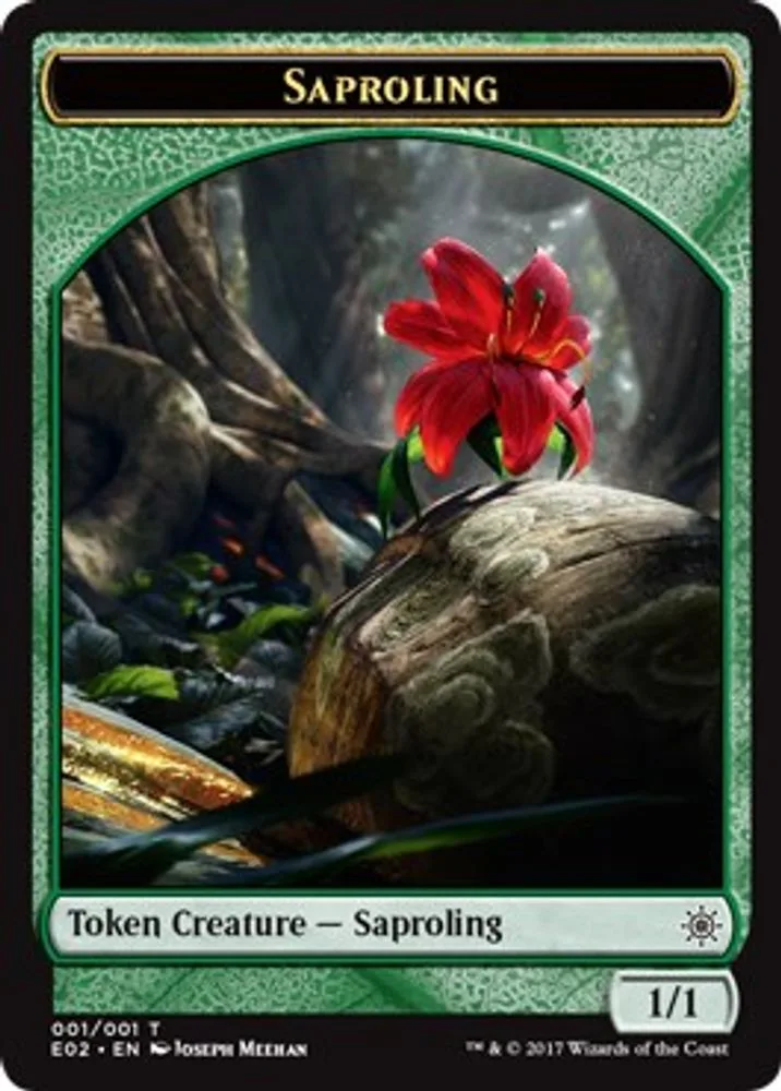 Saproling // Treasure (010) Double-Sided Token