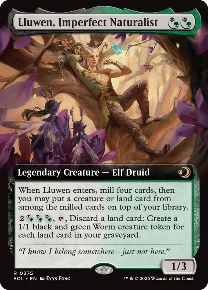 Lluwen, Imperfect Naturalist