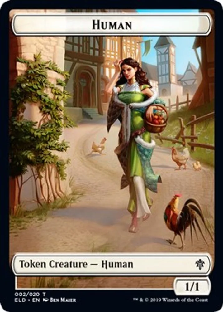 Human // Food (016) Double-Sided Token