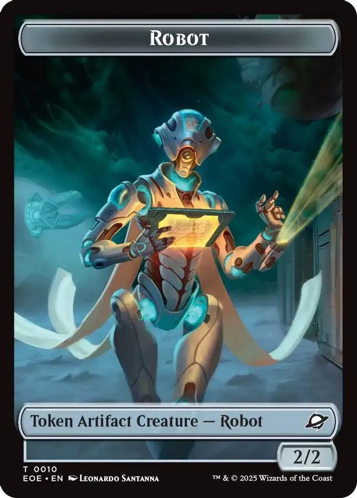Robot // Lander (0006) Double-Sided Token