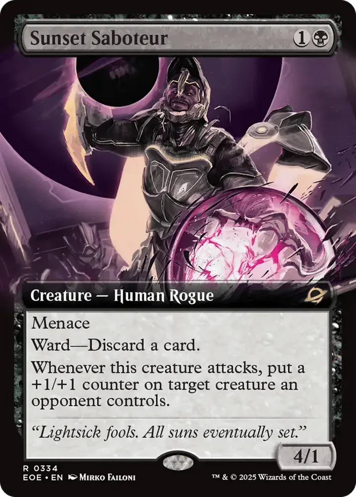 Sunset Saboteur