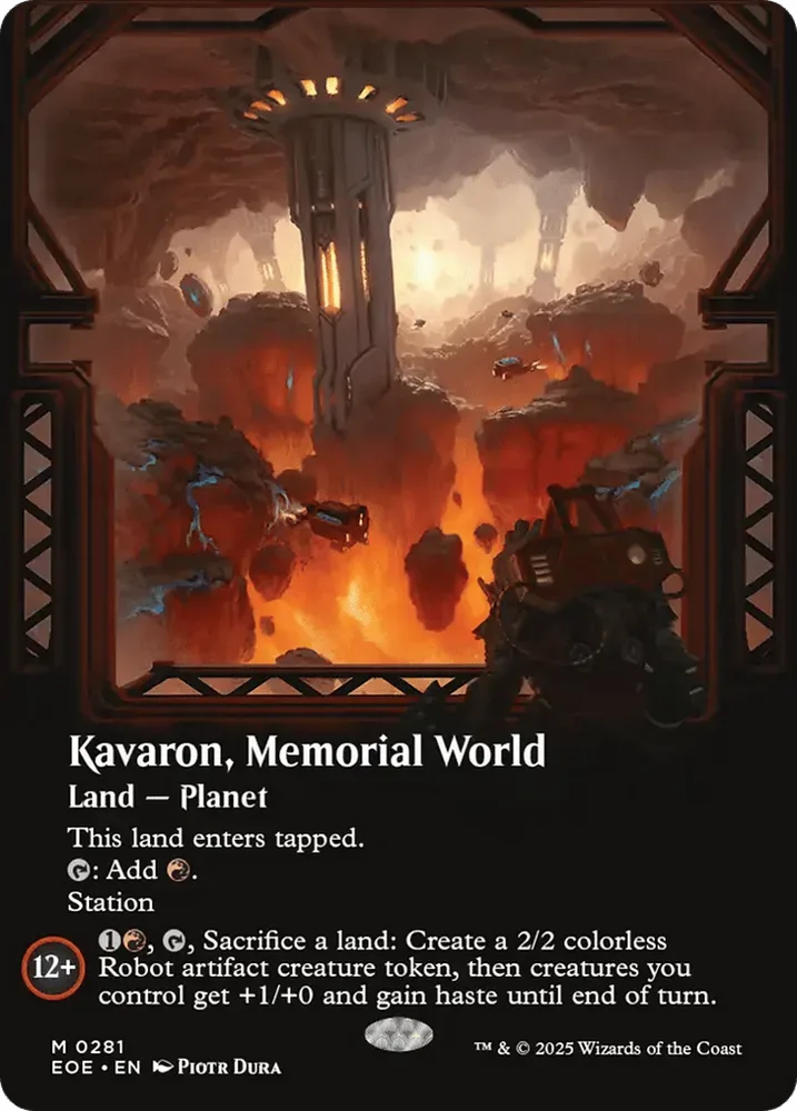 Kavaron, Memorial World