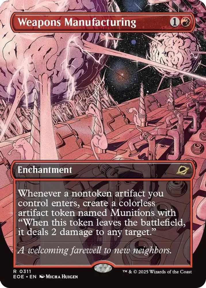 Weapons Manufacturing (Borderless)