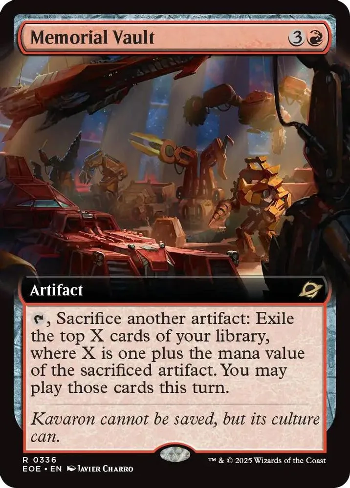 Memorial Vault (Extended Art)