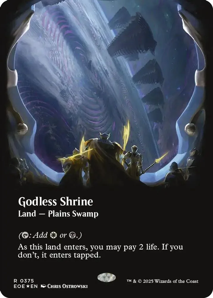 Godless Shrine (Borderless) (Galaxy Foil)