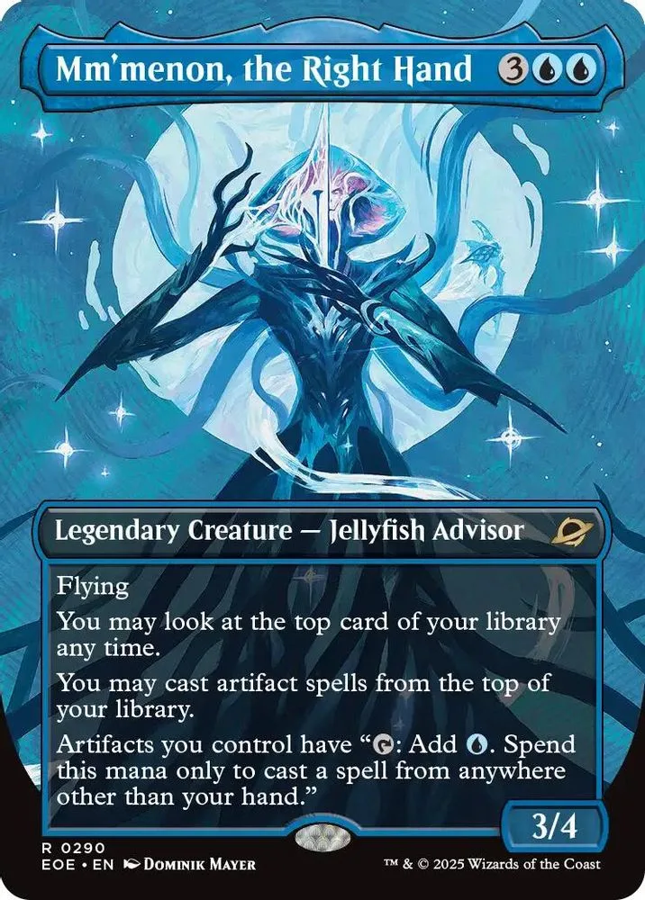 Mm'menon, the Right Hand (Borderless)