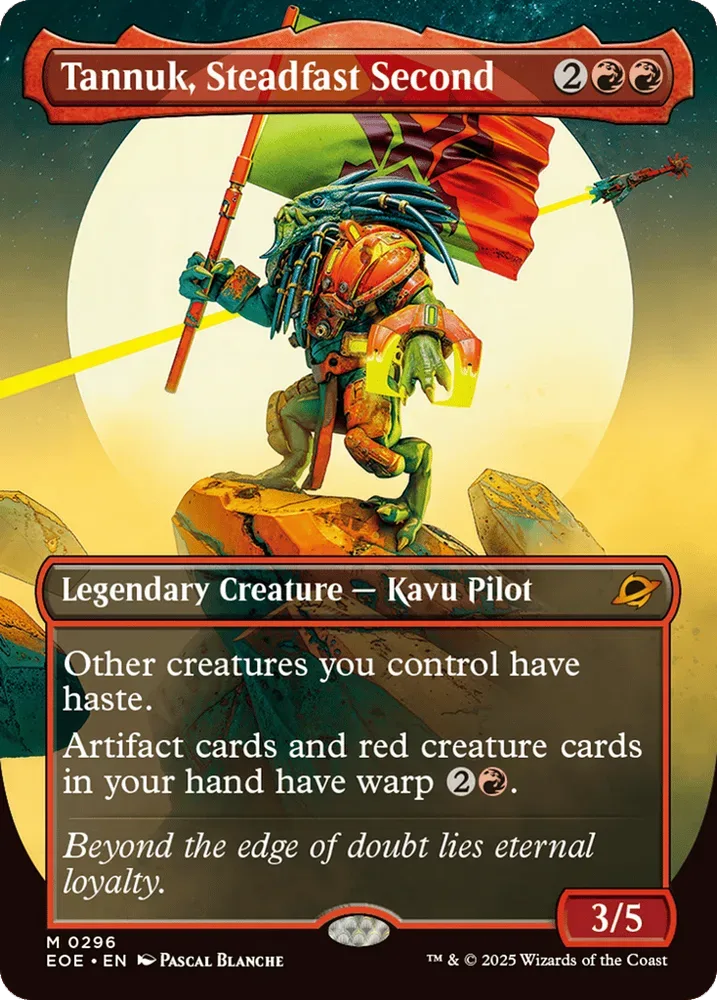 Tannuk, Steadfast Second
