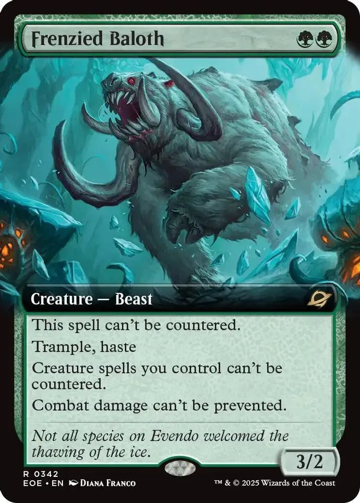 Frenzied Baloth (Extended Art)