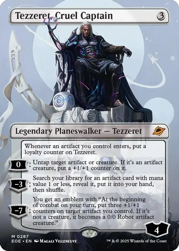 Tezzeret, Cruel Captain (Borderless)