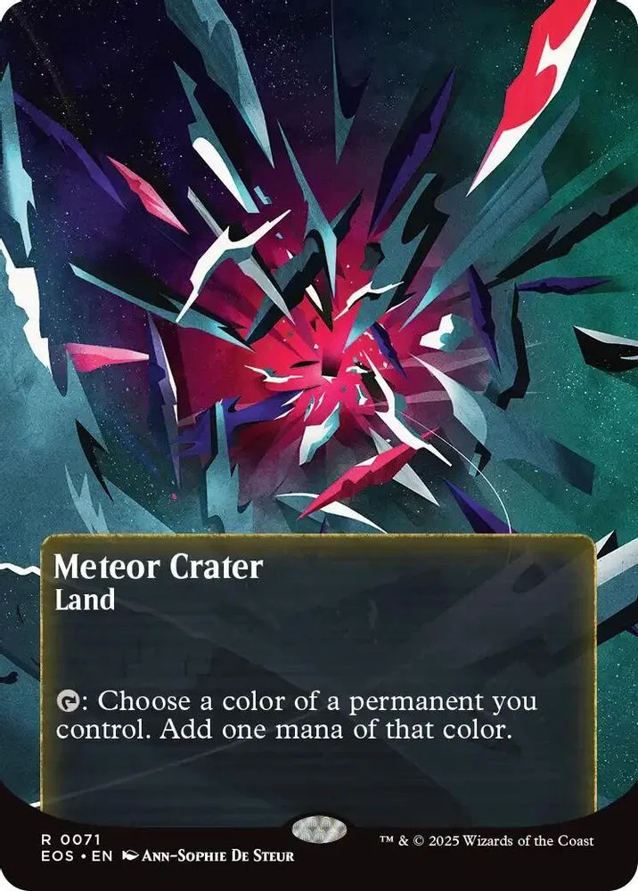 Meteor Crater (Borderless)