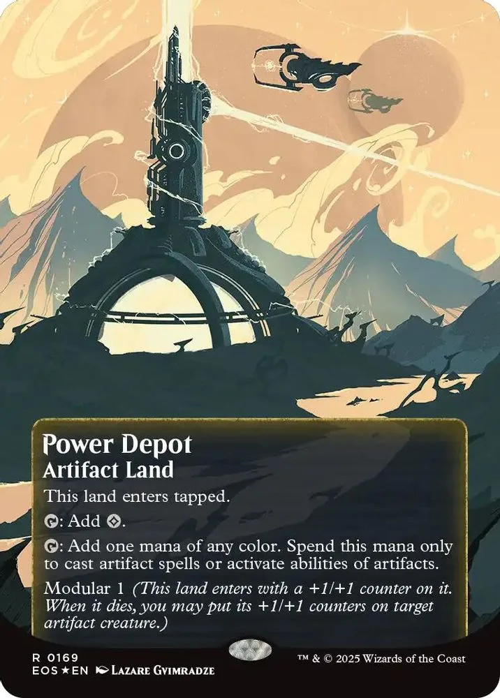 Power Depot (0169) (Borderless) (Galaxy Foil)