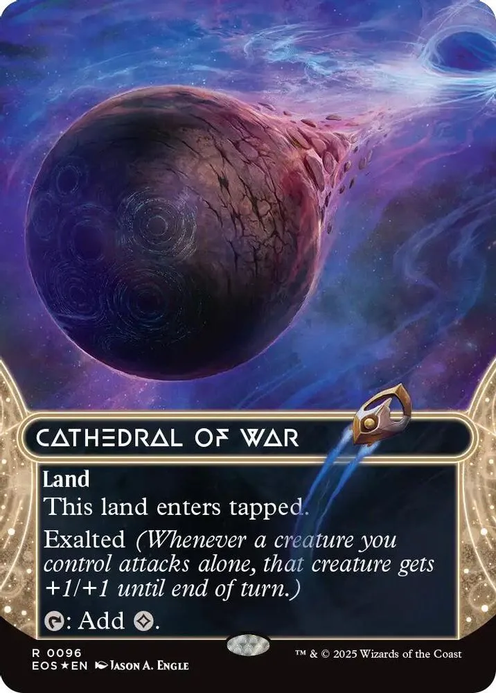 Cathedral of War (0096) (Borderless) (Galaxy Foil)
