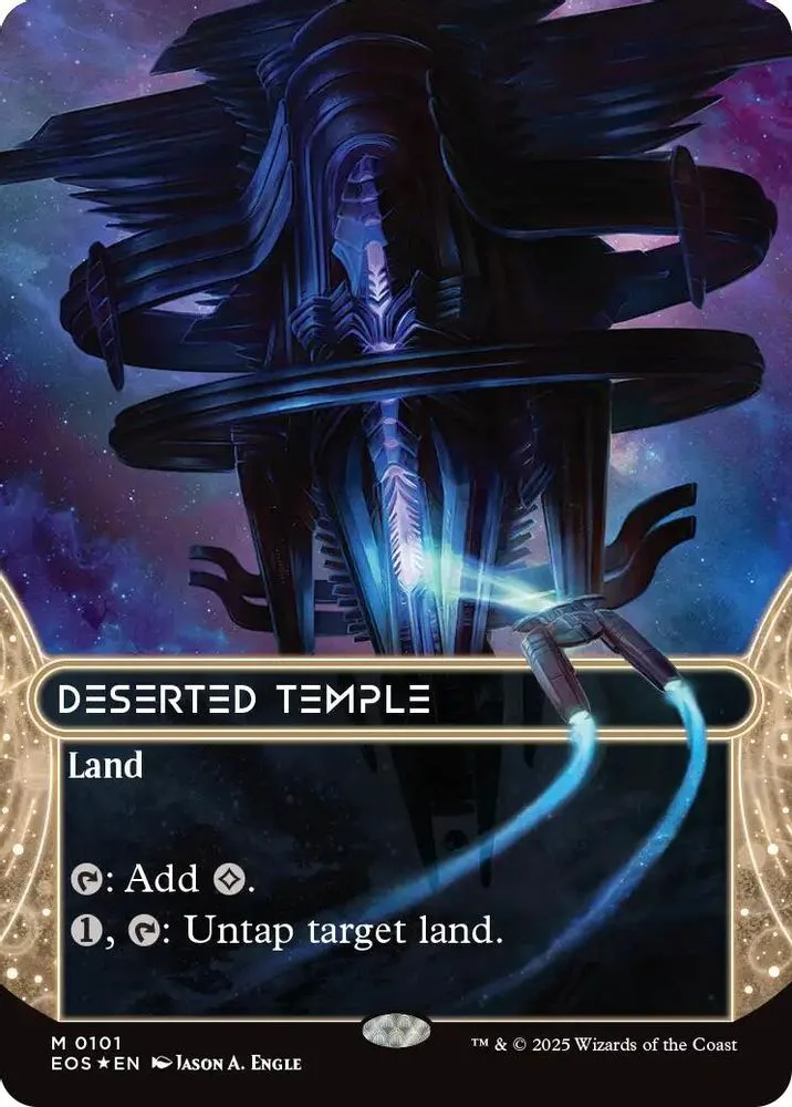 Deserted Temple (0101) (Borderless) (Galaxy Foil)