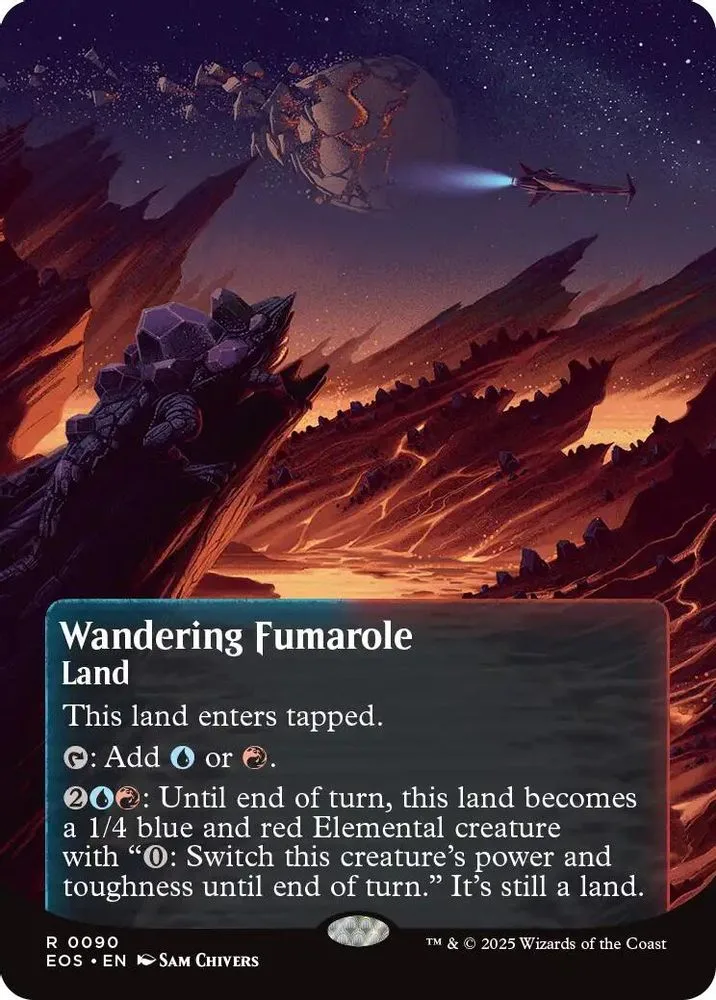 Wandering Fumarole (Borderless)