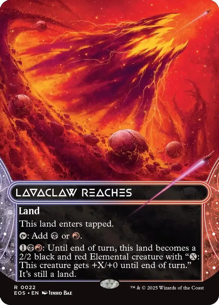 Lavaclaw Reaches (Borderless)