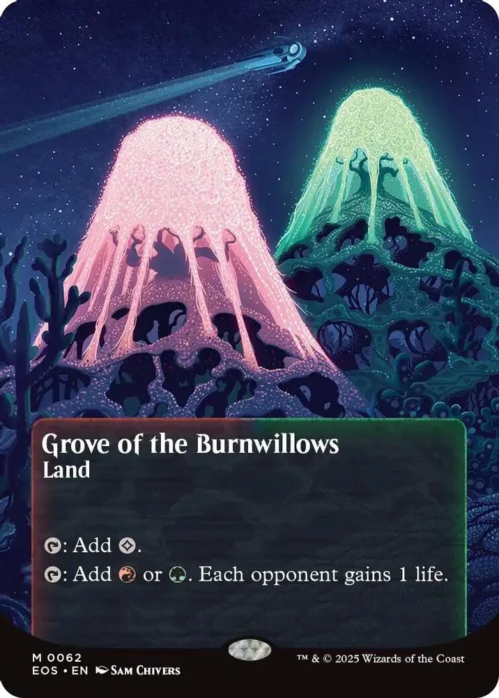 Grove of the Burnwillows (Borderless)