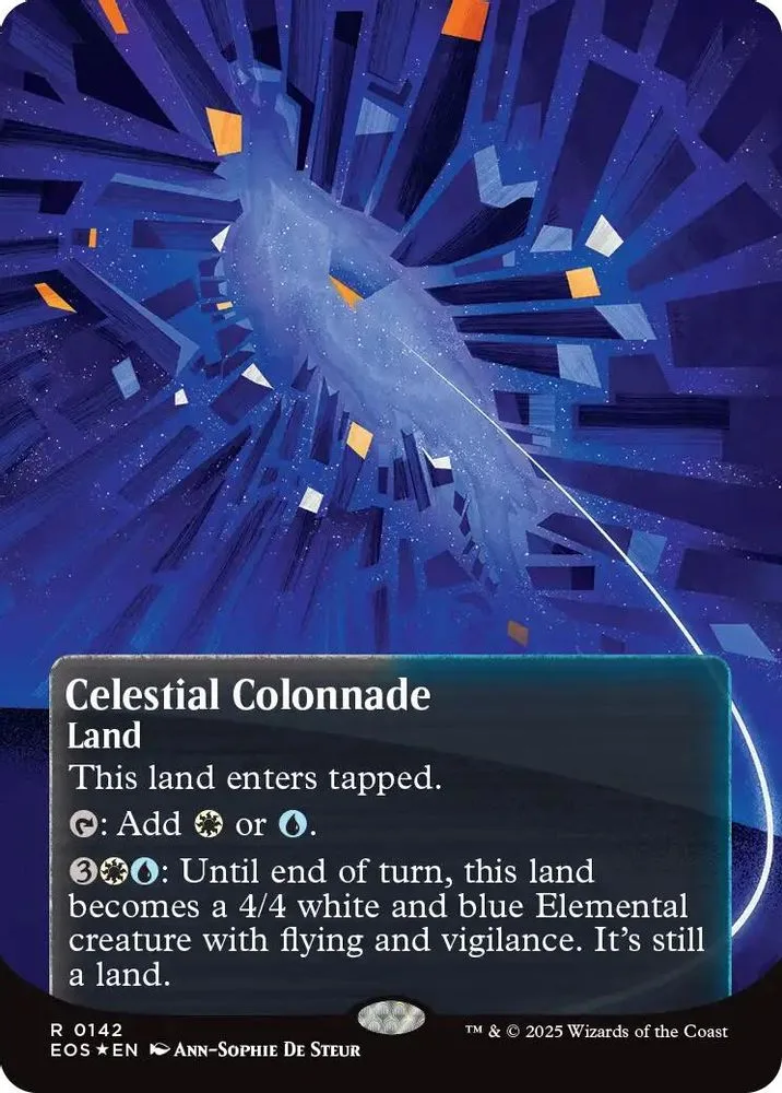 Celestial Colonnade (0142) (Borderless) (Galaxy Foil)