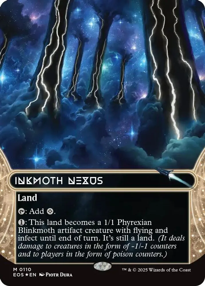 Inkmoth Nexus (0110) (Borderless) (Galaxy Foil)
