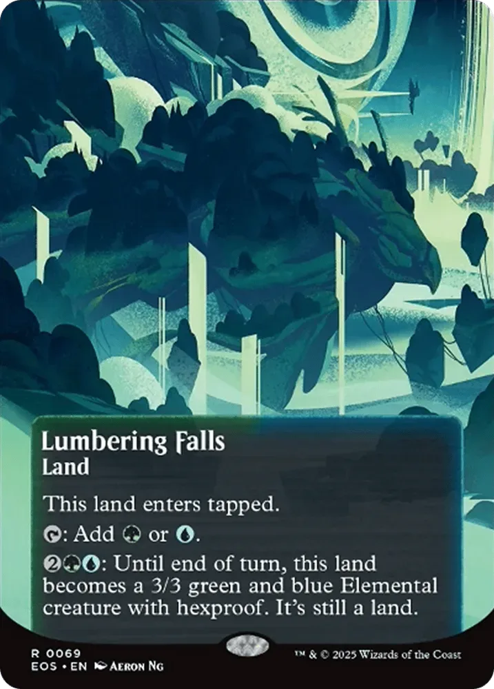 Lumbering Falls