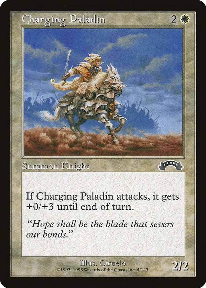 Charging Paladin