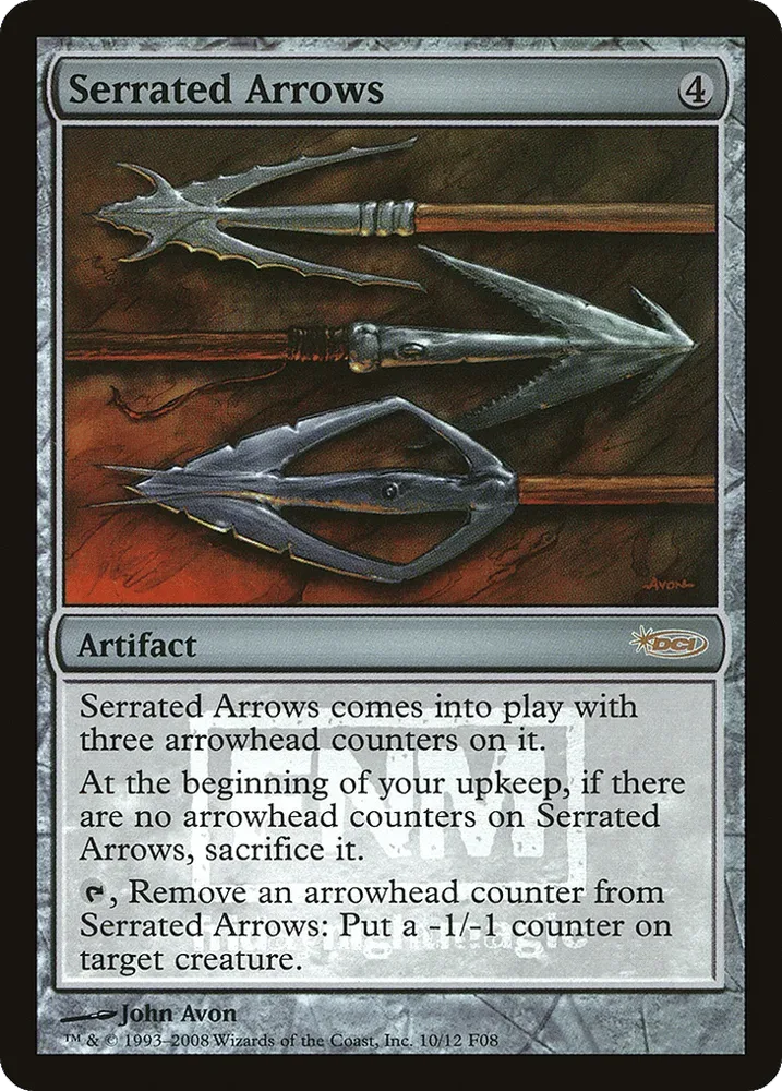 Serrated Arrows