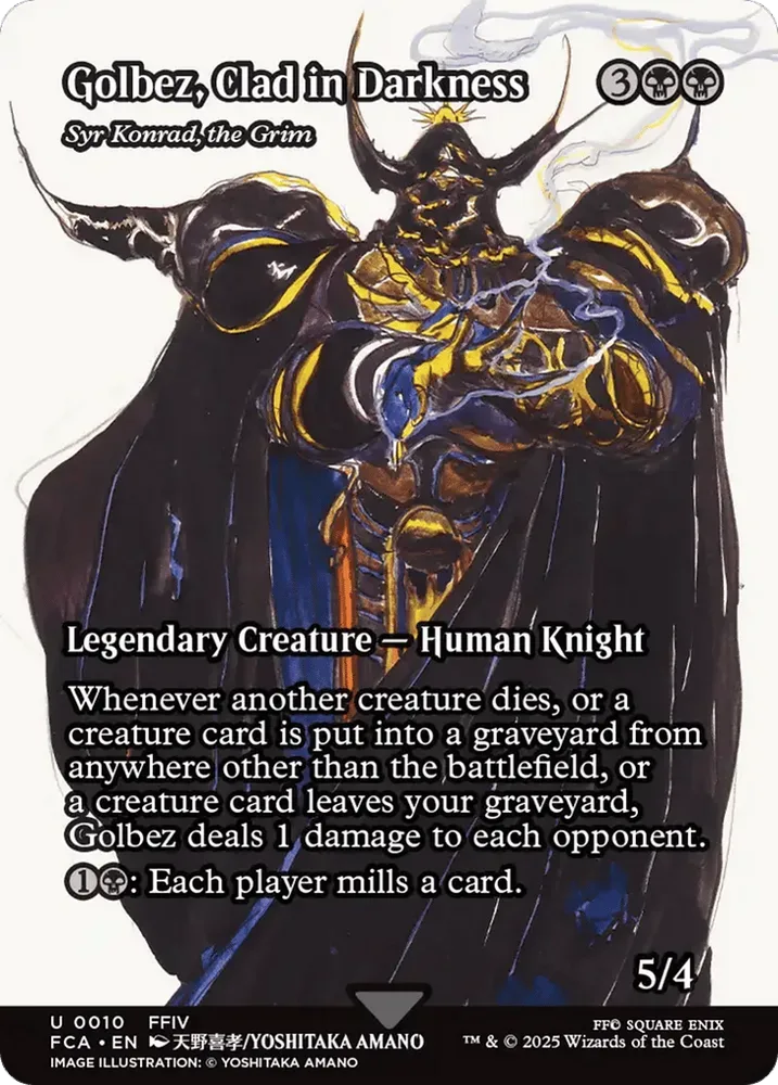 Golbez, Clad in Darkness - Syr Konrad, the Grim