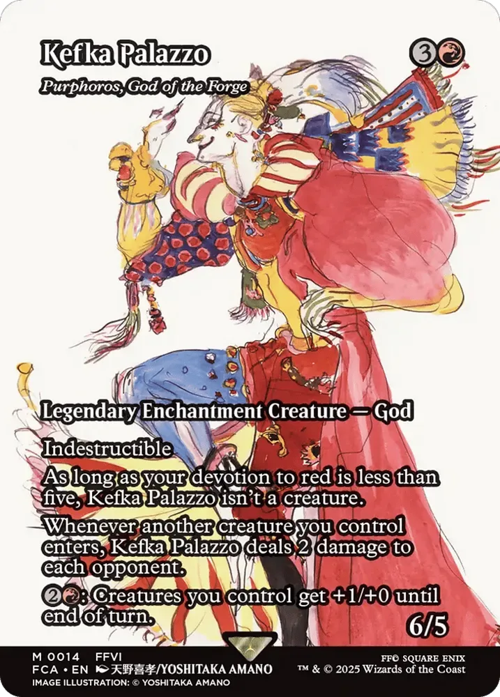Kefka Palazzo - Purphoros, God of the Forge
