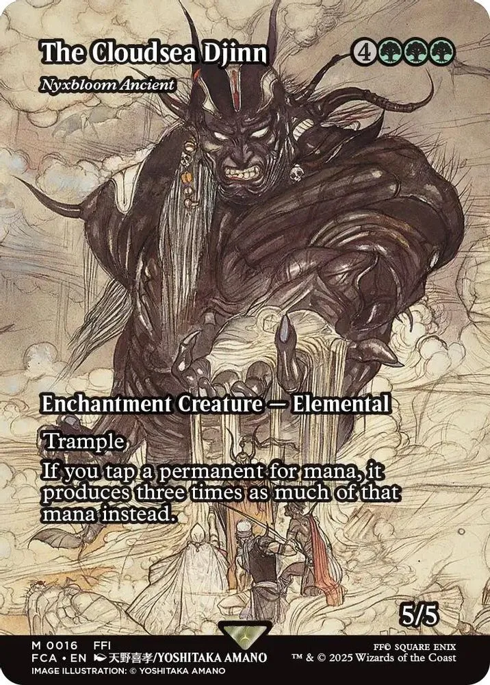 The Cloudsea Djinn - Nyxbloom Ancient (Showcase)