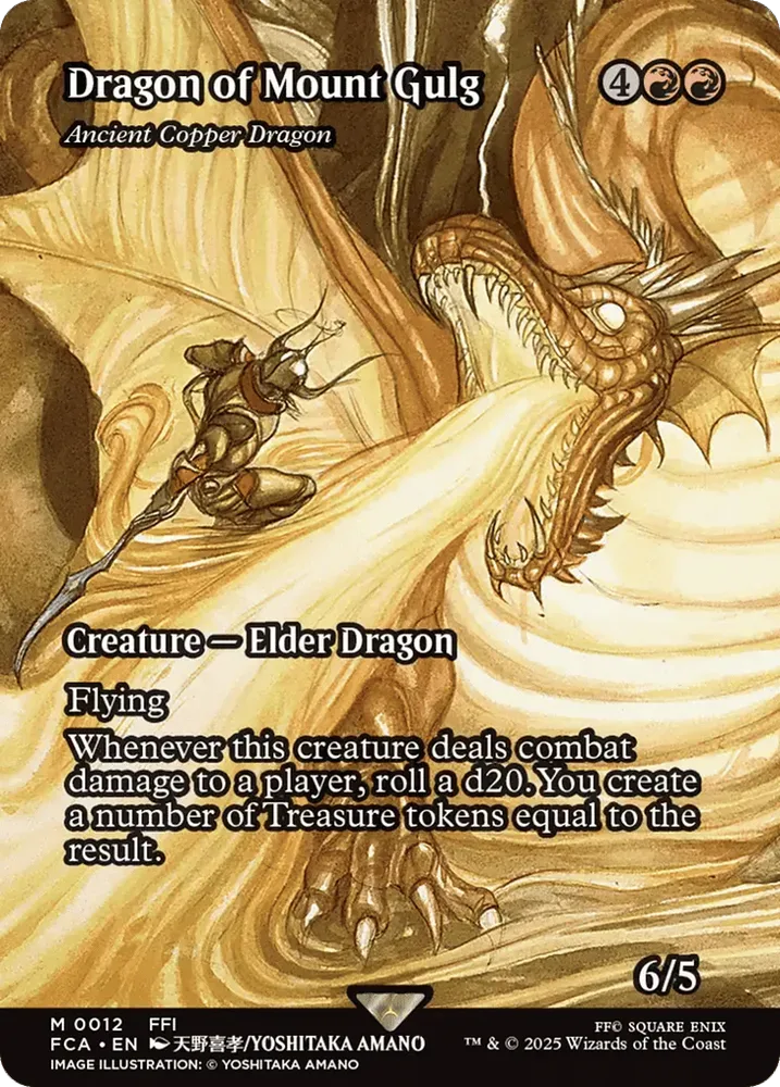 Dragon of Mount Gulg - Ancient Copper Dragon