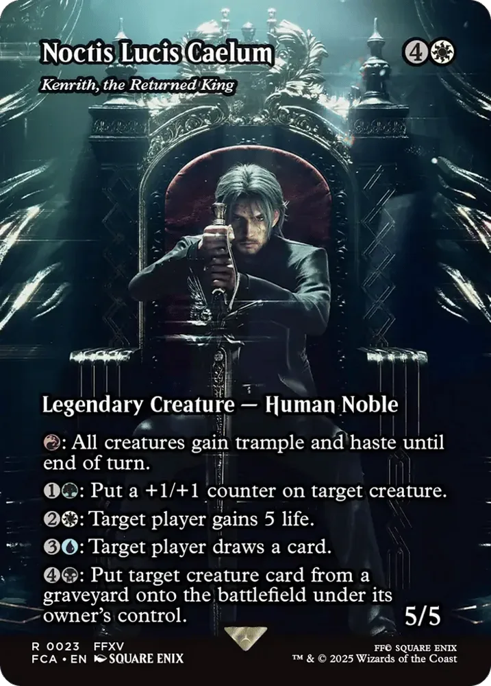 Noctis Lucis Caelum - Kenrith, the Returned King