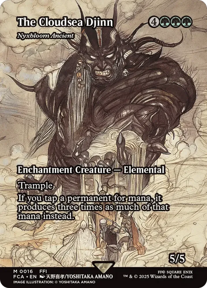 The Cloudsea Djinn - Nyxbloom Ancient