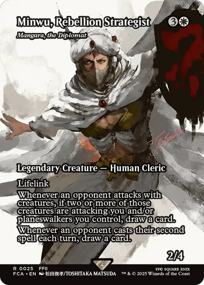 Minwu, Rebellion Strategist - Mangara, the Diplomat