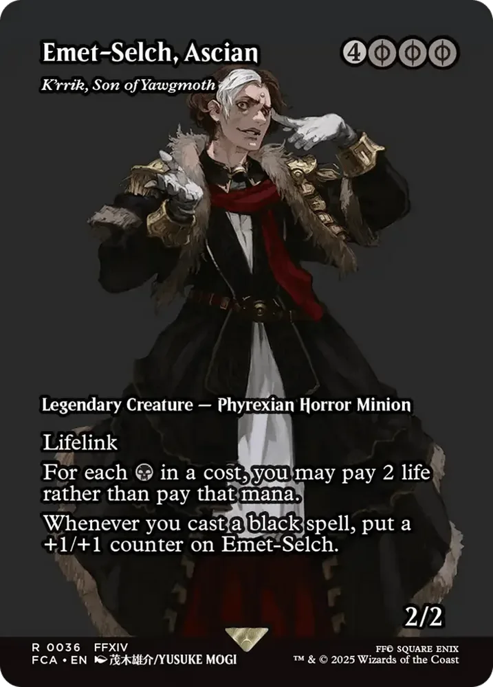 Emet-Selch, Ascian - K'rrik, Son of Yawgmoth