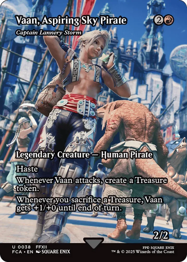 Vaan, Aspiring Sky Pirate - Captain Lannery Storm