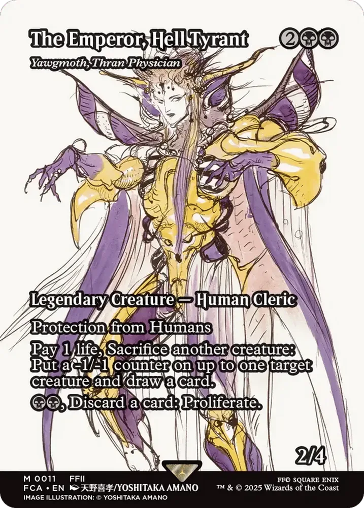 The Emperor, Hell Tyrant - Yawgmoth, Thran Physician
