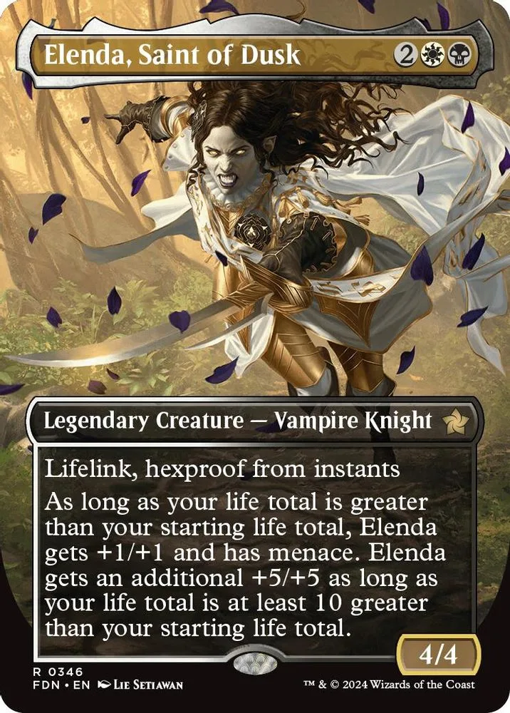 Elenda, Saint of Dusk (Borderless)